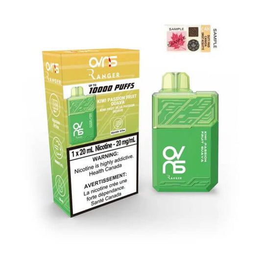 OVNS Ranger 10000 Kiwi Passion Fruit Guava Disposable Vape