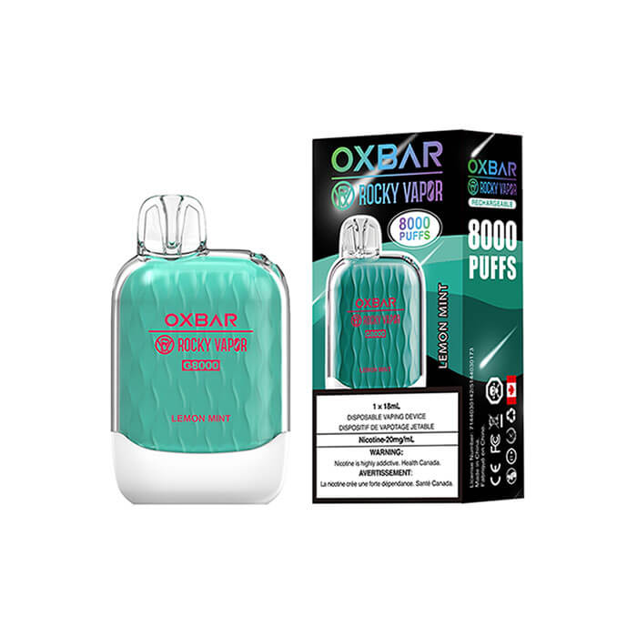 Oxbar G8000 Lemon Mint Disposable Vape