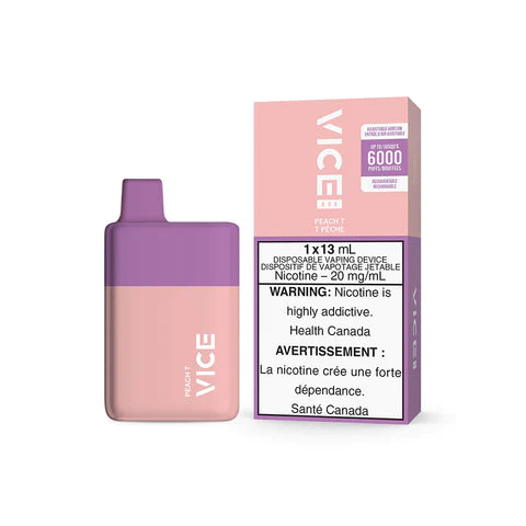 Vice Box Peach T Disposable Vape
