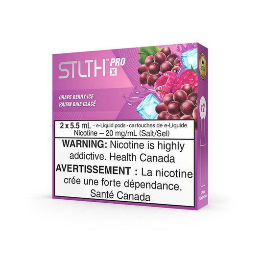 STLTH Pro X Grape Berry Ice Pods