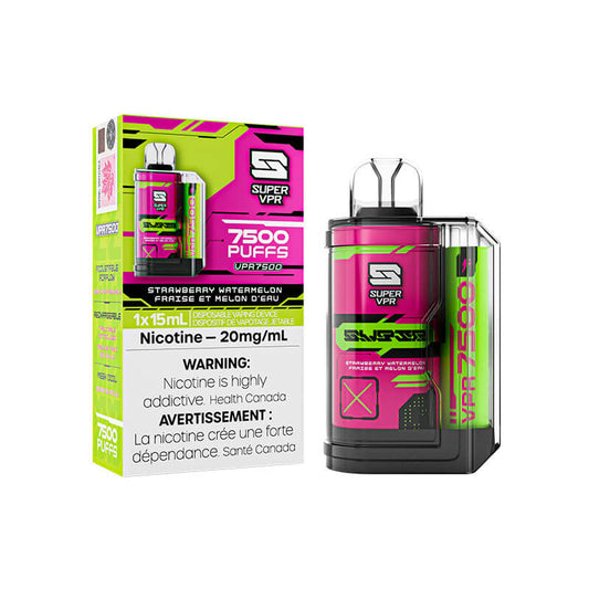 Super VPR 7500 Strawberry Watermelon Disposable Vape