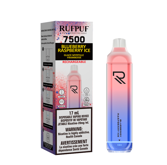 Gcore RufPuf Blueberry Raspberry Ice (7500 puffs)