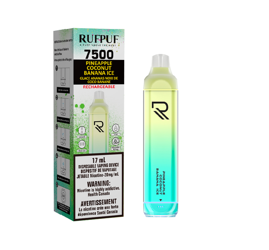 Gcore RufPuf Pineapple Coconut Banana Ice (7500 puffs)