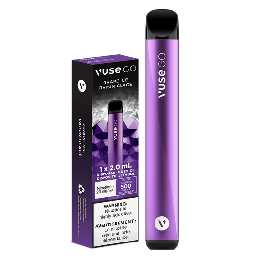 Vuse Go Disposable Grape Ice 20mg
