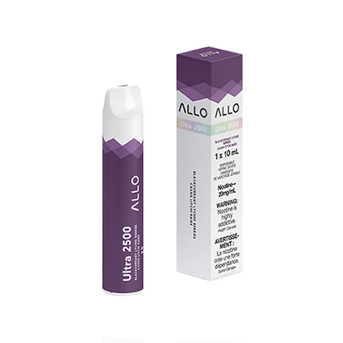 Allo Vape Blackcurrant Lychee Berries 2500 puff disposable vape