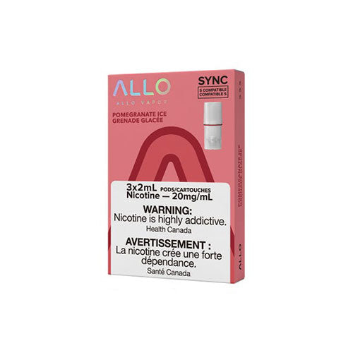 ALLO Sync Pomegranate Ice Stlth Compatible Pods