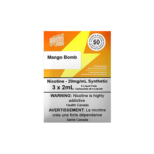 Boosted Mango Bomb Stlth Compatible Pods