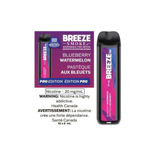 Breeze Pro Blueberry Watermelon Disposable Vape