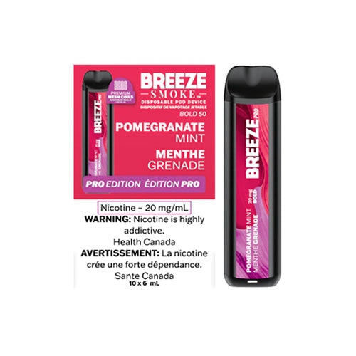 Breeze Pro Pomegranate Mint