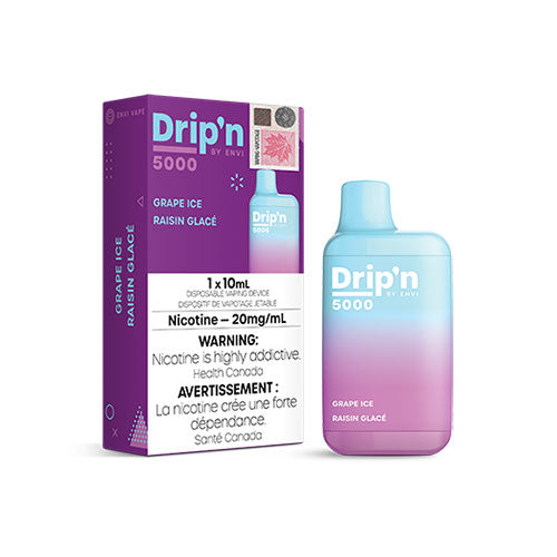 Drip'n by Envi Grape Ice Disposable Vape