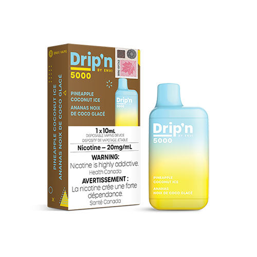 Drip'n by Envi Pineapple Coconut Ice Disposable Vape