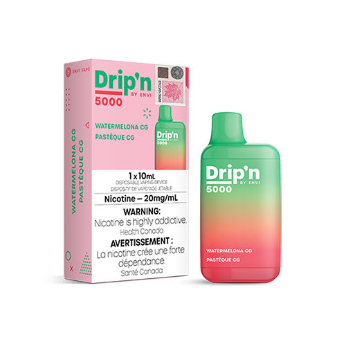 Drip'n by Envi Watermelona CG Disposable Vape
