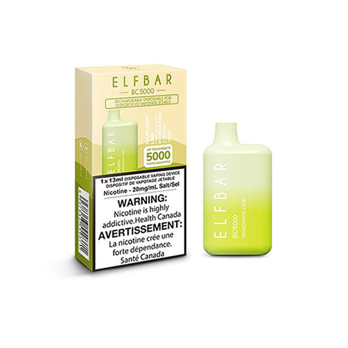 Elf Bar Mandarin Lime 5000 puff Disposable Vape