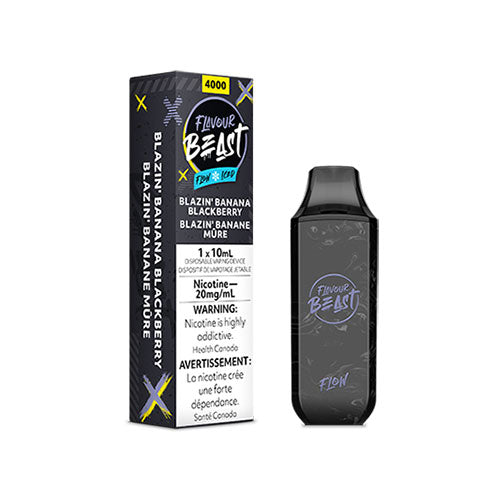 Flavour Beast Flow Blazin' Banana Blackberry Disposable Vape