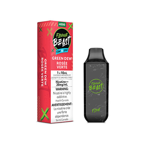 Flavour Beast Flow Gnarly Green D Disposable Vape