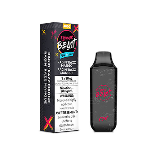 Flavour Beast Flow Ragin' Razz Mango Disposable Vape