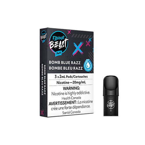 Flavour Beast Bomb Blue Razz Pods