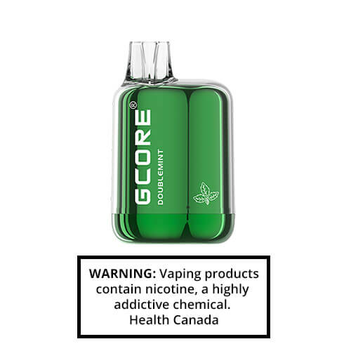 Gcore Box Mod 7000 Double Mint Disposable | Vapeluv Canada