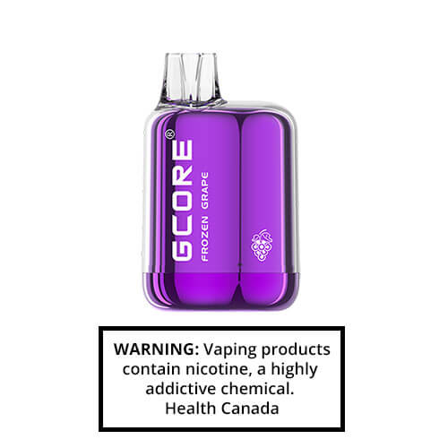 Gcore Box Mod 7000 Frozen Grape Disposable Vapeluv Canada Vapeluv