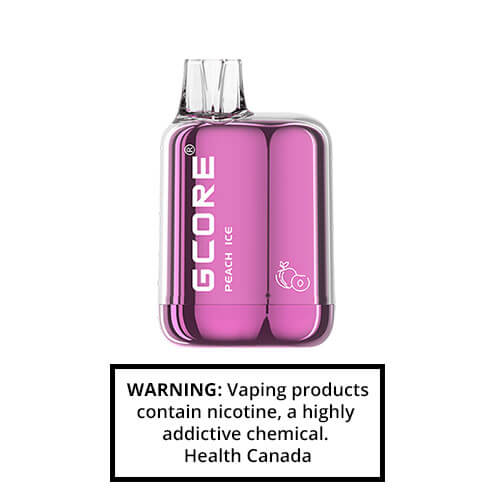 Gcore Box Mod 7000 Peach Ice Disposable | Vapeluv Canada
