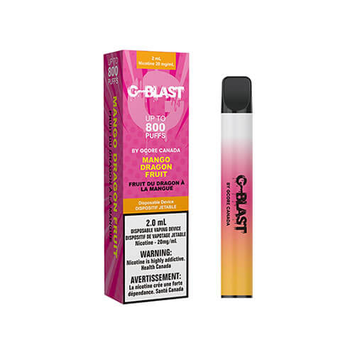 Gcore G-Blast 800 Mango Dragon Fruit Disposable Vape