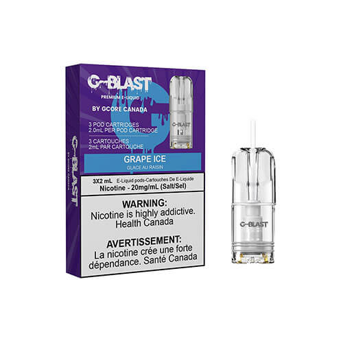 Gcore G-Blast Grape Ice S Pods | Vapeluv Canada