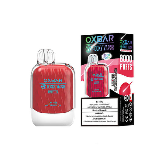 OX Bar G8000 Lychee Watermelon Disposable Vape