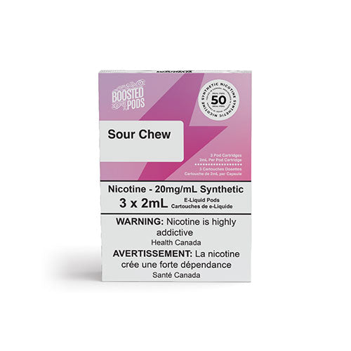Boosted Sour Chew Stlth Compatible Pods