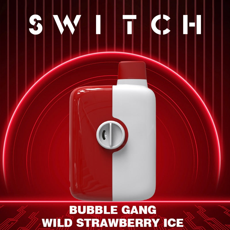 Mr Fog Switch Bubble Gang Wild Strawberry Ice