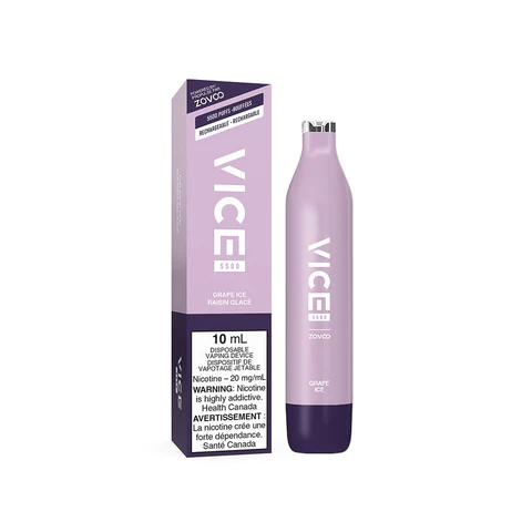 Vice Vape 5500 Grape Ice Disposable Vape