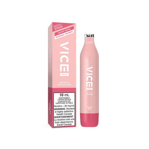 Vice Vape 5500 Peach Ice Disposable Vape