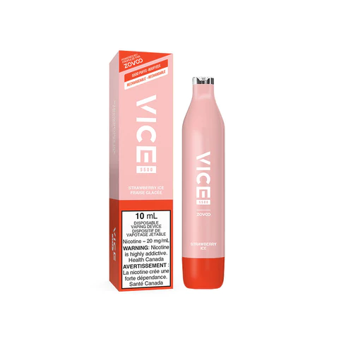 Vice Vape 5500 Strawberry Ice Disposable Vape